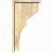 Ekena Millwork Monterey Rough Sawn Corbel w/Backplate, Douglas Fir, 6"W x 14"D x 26"H COR06X14X26MON01RDF - alternate 3